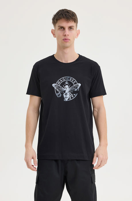 MagicBee Circle Logo Tee - Black