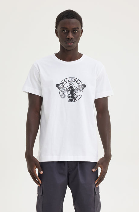 MagicBee Circle Logo Tee - Off White