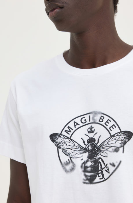 MagicBee Circle Logo Tee - Off White