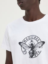 MagicBee Circle Logo Tee - Off White
