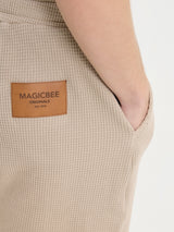 MagicBee Waffle Shorts - Beige