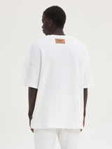 MagicBee Oversize Waffle Tee - Off White