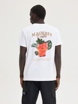 MagicBee Zombie Coctail Tee - Οff White