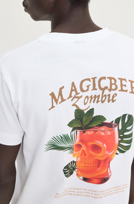 MagicBee Zombie Coctail Tee - Οff White