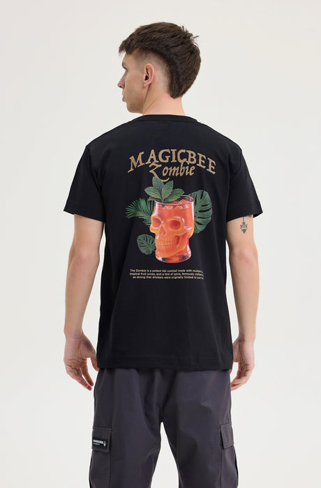 MagicBee Zombie Coctail Tee - Black