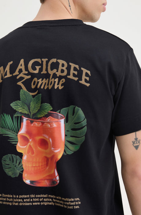 MagicBee Zombie Coctail Tee - Black