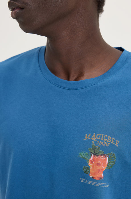 MagicBee Zombie Coctail Tee - Petrol