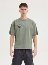 MagicBee Cherry Tee - Khaki