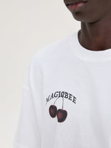 MagicBee Cherry Tee - Off White