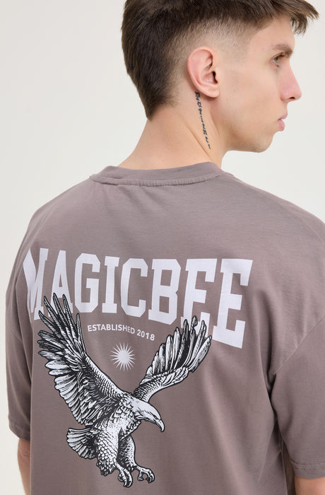 MagicBee Eagle Tee - Brown