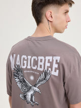MagicBee Eagle Tee - Brown