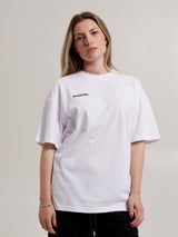 MagicBee Unisex Oversized Cherry Tee - White (Limited Edition)