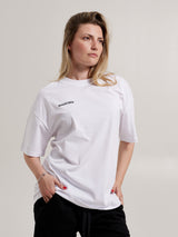 MagicBee Unisex Oversized Cherry Tee - White (Limited Edition)