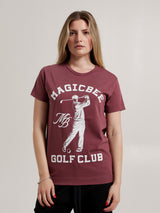 T-shirt logo MagicBee Golf - Bourgogne