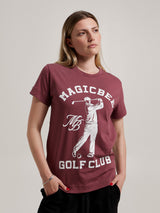 T-shirt logo MagicBee Golf - Bourgogne