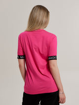 Camiseta elástica MagicBee - Fucsia