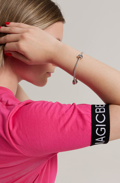 MagicBee Elastic Tee - Fuchsia