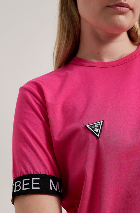 MagicBee Elastic Tee - Fuchsia