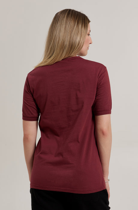 MagicBee Foil Logo - Burgundy