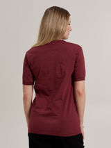 MagicBee Foil Logo - Burgundy