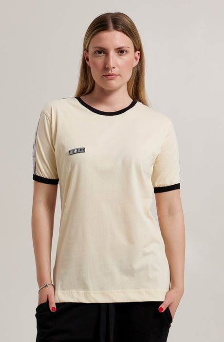 Camiseta con logo MagicBee Tape - Amarillo claro