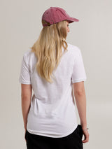 MagicBee Floral Logo Tee - White