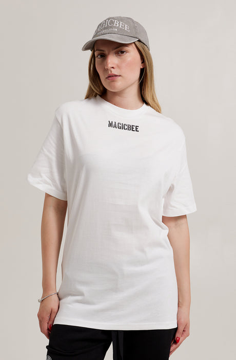 Camiseta MagicBee Archive - Blanco Roto