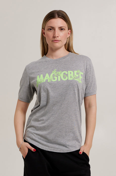 Camiseta MagicBee Baroque Logo - Gris