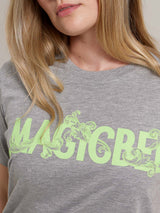 MagicBee Baroque Logo Tee - Grey