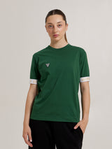 Camiseta com fita em relevo MagicBee - branca