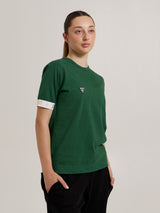 Camiseta com fita em relevo MagicBee - branca