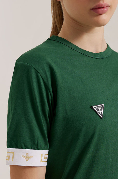 MagicBee Gold Elastic T-Shirt - Grün