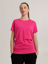 MagicBee Back Logo Tee - Fuchsia