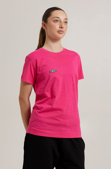 MagicBee Back Logo Tee - Fuchsia