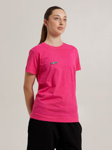 MagicBee Back Logo Tee - Fuchsia
