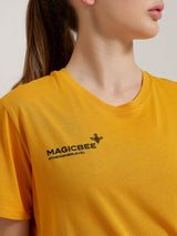 MagicBee Back Glossy Logo Tee - Orange