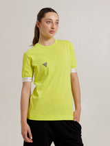 Camiseta com fita em relevo MagicBee - branca