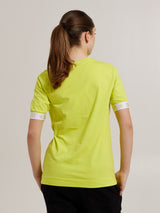 Camiseta com fita em relevo MagicBee - branca