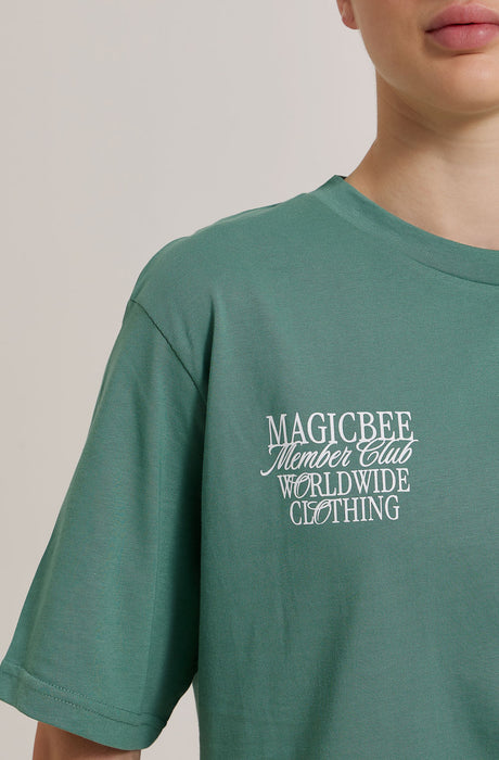 MagicBee Signature Logo Tee - Light Green