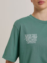 MagicBee Signature Logo Tee - Light Green