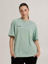 MagicBee Unisex Oversized Limonata Tee - Pistachio (Limited Edition)