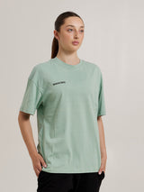 MagicBee Unisex Oversized Limonata Tee - Pistachio (Limited Edition)