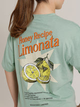 MagicBee Unisex Oversized Limonata Tee - Pistachio (Limited Edition)