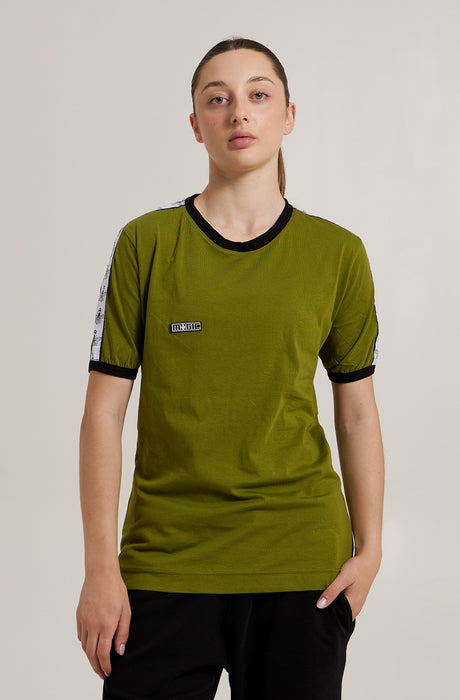 MagicBee Tape Logo póló - Khaki