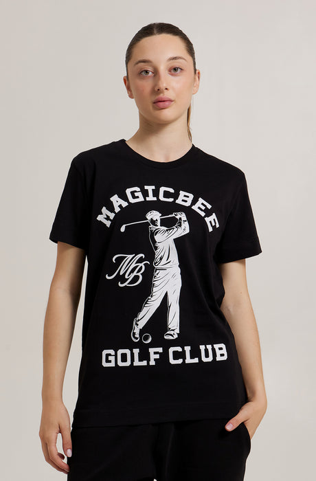 MagicBee Golf Logo Tee - Black