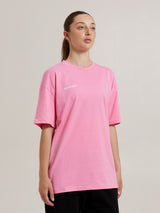 MagicBee Unisex Oversized Cherry T-Shirt - Pink (Limitierte Auflage)