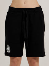 MagicBee Collegiate Logo Shorts - Black