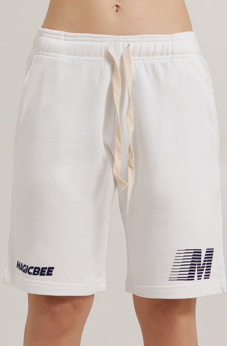 Shorts MagicBee Never Ending Race - Blanc cassé