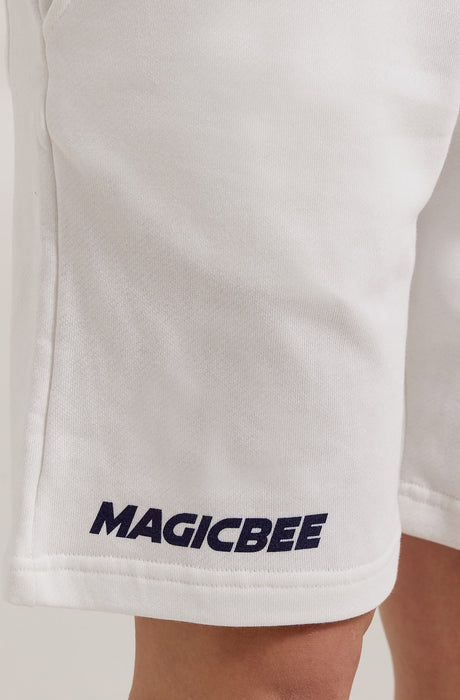 Shorts MagicBee Never Ending Race - Blanc cassé