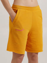 MagicBee Printed Logo Shorts - Orange